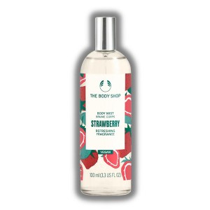 The Body Shop - Body Mist Strawberry | instantly refreshed and smelling as sweet as a strawberry from head to toe. - (3.3 oz) - 1 of 2