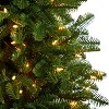Nearly Natural 4-ft South Carolina Fir Artificial Christmas Tree with 250 Clear Lights and 752 Bendable Branches - 3 of 4