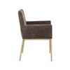Meridian Furniture,Reeves Chenille Fabric Dining Chair, Set of 2 - 4 of 4