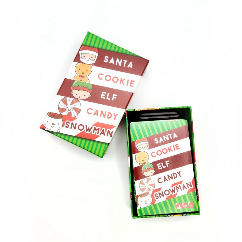 Santa Cookie Elf Candy Snowman Card Game, 4 of 7
