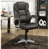 Simple Relax Adjustable Height Office Chair in Dark Brown - 2 of 4