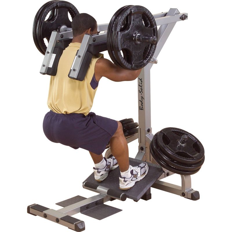 Body-Solid Leverage Squat and Calf Machine, 3 of 8