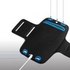 Insten Running Armband Cell Phone Holder for iPhone 13 Mini/12 Mini/SE (3rd 2nd Gen) (up to 5.5") - image 3 of 4