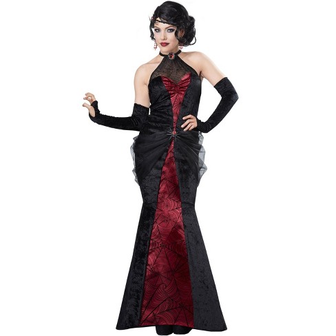 California Costumes Black Widow Woman Adult Costume, Small : Target