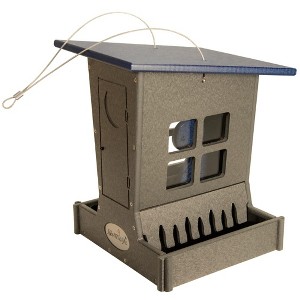 JCs Wildlife Large Poly Outhouse Feeder - 1 of 4