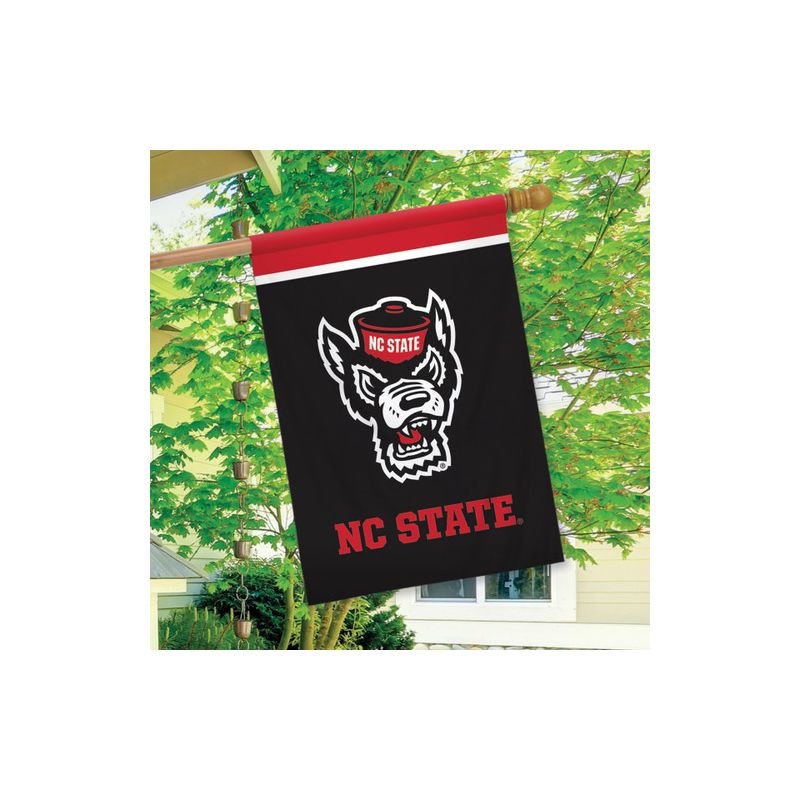 Briarwood Lane NC State University NCAA Licensed House Flag 28" x 40", 3 of 4