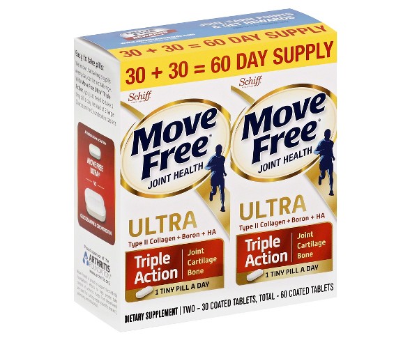 Move Free Ultra 2in1 with Comfort Max s - 30ct/2pk