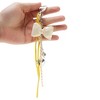 Unique Bargains Fashionable Bow Heart Handbag Charms Keychains 1 Pc - 4 of 4