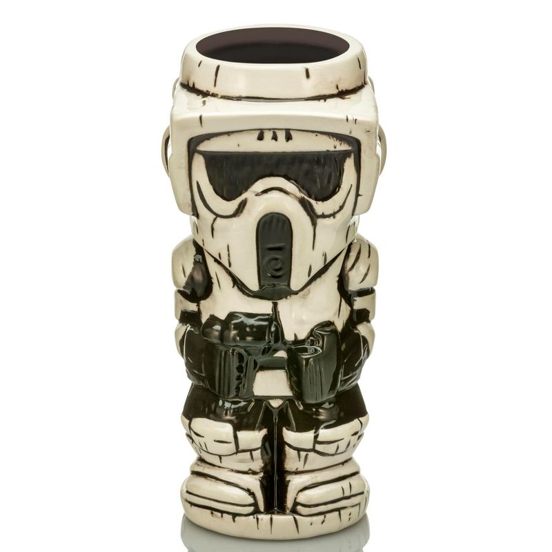 Beeline Creative Geeki Tikis Star Wars Scout Trooper Ceramic Mug | Holds 16 Ounces, 1 of 3
