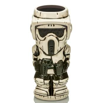 Beeline Creative Geeki Tikis Star Wars Scout Trooper Ceramic Mug | Holds 16 Ounces