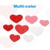 Unique Bargains Colorful Heart Self-Adhesive Glitters Home Decor Card DIY Foam Stickers - 3 of 4
