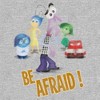 Men's Inside Out Blurry Be Afraid T-Shirt - 2 of 4