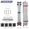 10x10 Pop-up Canopy，Patio Tent，Patented One Push Tent for Outdoor Events Commercial Instant Canopies，Canopy Wind Tunnel Design，with Wheeled Bag - 3 of 4