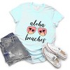 Simply Sage Market Aloha Beaches Sunglasses Short Sleeve Tee - 3 of 4