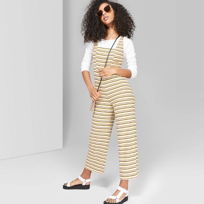 wild fable striped jumpsuit