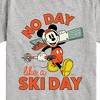 Boys' - Disney - No Day Like A Ski Day Short Sleeve Graphic T-Shirt - 2 of 4
