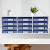 YIYIBYUS Countertop Literature Organizer, Desktop Bill File Organizer for Office Home School - 2 of 4