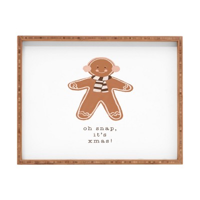 Orara Studio Oh Snap It Is Xmas Rectangular Tray -Deny Designs
