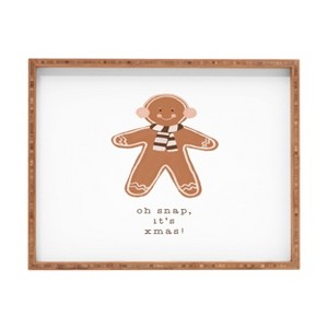 Orara Studio Oh Snap It Is Xmas Rectangular Tray -Deny Designs - 1 of 2