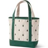 Lands' End Open Top Canvas Tote Bag - 3 of 4