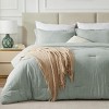 BAGOKIE 2/3 Pieces Comforter Bedding Set with Comforter and Pillow Shams - 4 of 4