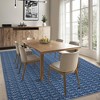 TROPOW Area Rug for Dining Machine Washable Non-Slip Low Pile Carpet Modern Boho Ultra Soft Large Rugs No-Shedding Easy-Clean Contemporary Area Rug - 3 of 4