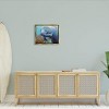 Stupell Industries Underwater Manatee Impressionist Framed Floater Canvas Wall Art - image 2 of 4