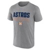 MLB Houston Astros Men's Gray Athletic T-Shirt - 2 of 3
