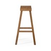 Maven Lane Vincent Backless Wooden Bar Height Bar Stool - 4 of 4