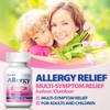 HealthA2Z – Diphenhydramine HCl 25 mg Allergy Relief Antihistamine – Indoor & Outdoor – 600 Caplets - 3 of 4