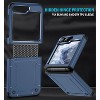 Nakedcellphone Rizz Case Combo for Samsung Galaxy Z Flip 6 5G Phone - Hybrid Cover and Belt Clip Holster Holder Combination - 4 of 4