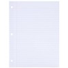 Filler Paper (4-6pks of 100) - College Ruled (8.5n x 11in) - 3 Hole Punched for Ring Binders - 3 of 4