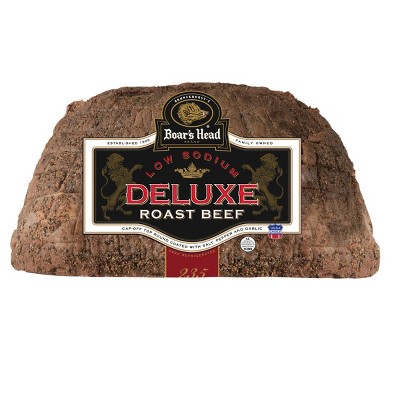 Boar’s Head Deluxe Roast Beef - 5lbs - priced per lb