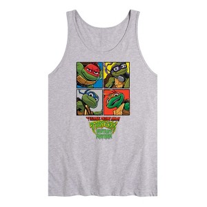 Men's - Teenage Mutant Ninja Turtles Mutant Mayhem - Mutant Mahem Grid Graphic Tank Top - 1 of 1