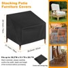 Unique Bargains M Outdoor Waterproof Heavy Duty Patio Chair Cover 39 x 38 x 37 Inch 1 Pc - 3 of 4