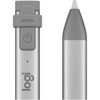 Logitech Crayon Stylus - Capacitive Touchscreen Type Supported - Replaceable Stylus Tip - Aluminum, Silicone Rubber - Gray - Tablet Device Supported - image 4 of 4