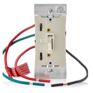 Leviton Ivory 1000 W Toggle Dimmer Slide Switch - Case of 10 - 1 each - 1 of 1