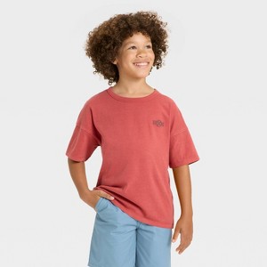 Boys' Short Sleeve Relaxed Fit T-Shirt - Cat & Jack™ - 1 of 4