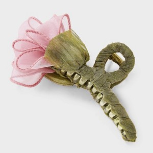 Organza Tulip Claw Hair Clip - Wild Fable™: Floral Pattern, Fashion Accessory, All Hair Types - 1 of 3