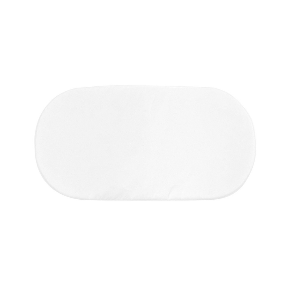 Photos - Bed Linen Baby Delight Slumber & Doze Bassinet Fitted Sheet - White: Solid Pattern, Bassinet Size, 30.5" Length 