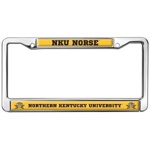 Northern Kentucky University Norse Logo Full Size Standard License Plate Metal Frame - 1 of 4