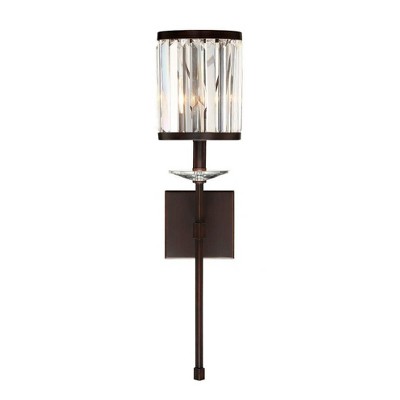 Savoy House Ashbourne 1 - Light Wall Light in  Mohican Bronze
