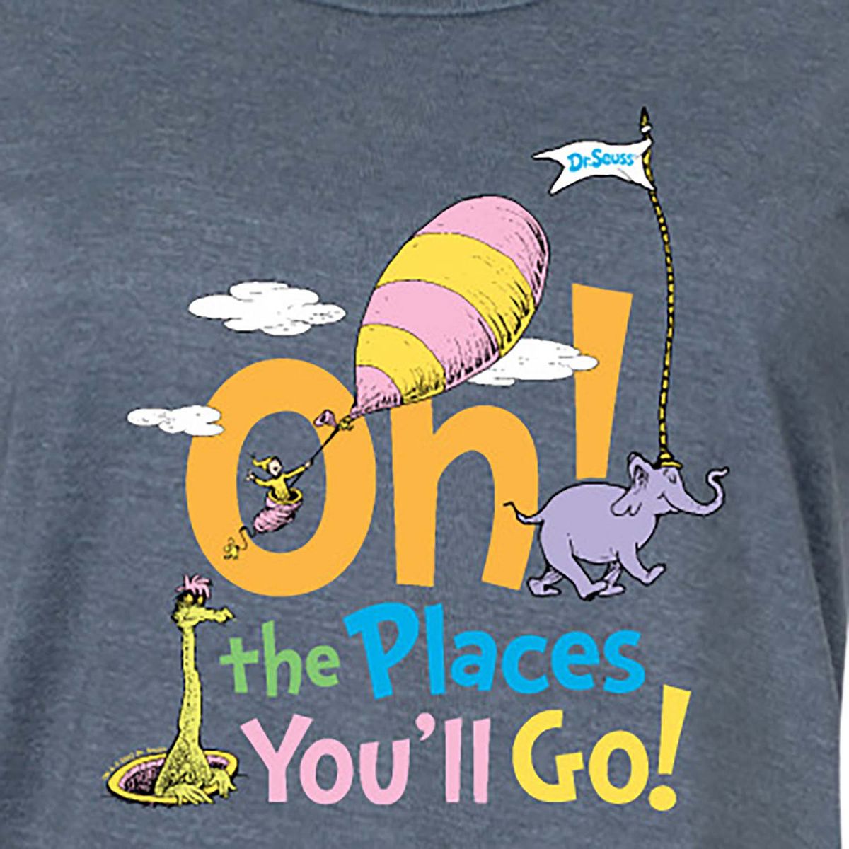 Women's - Dr. Seuss - Graphic T-shirt Dress - thumbnail 2