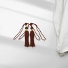 Unique Bargains Tassel Jade Ball Curtain Ties Polyester Imitation Jade 2 Pcs - 2 of 4