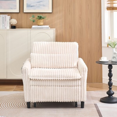 NicBex Couches for Living Room Sofa Bed Lazy Sofa Chair Small Couch Pull Out Couch with 1 Pillow for Apartment Bedroom