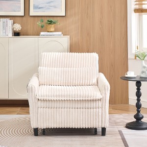 NicBex Couches for Living Room Sofa Bed Lazy Sofa Chair Small Couch Pull Out Couch with 1 Pillow for Apartment Bedroom - 1 of 4
