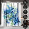 Americanflat 71" x 74" Shower Curtain, Sea Turtles 1 by Suren Nersisyan - 4 of 4