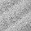 100% Cotton Blanket, Grand Luxury Breathable Basketweave Design by Sweet Home Collection® - 3 of 4