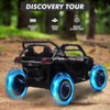Jojoka 24V Ride On UTV for Kids, 2 Seater 4WD Electric Truck w/ Remote Control,2 Speed Adjustment, Led Lights,Music Player - 3 of 4