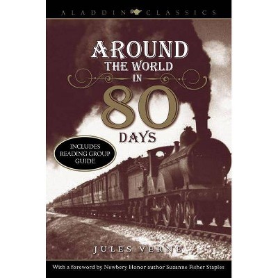 Around the World in 80 Days - (Aladdin Classics) by  Jules Verne (Paperback)